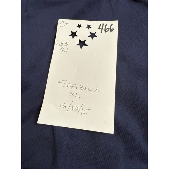 Sofibella Skort Women's XL Blue Peach Pockets - Picture 3 of 6